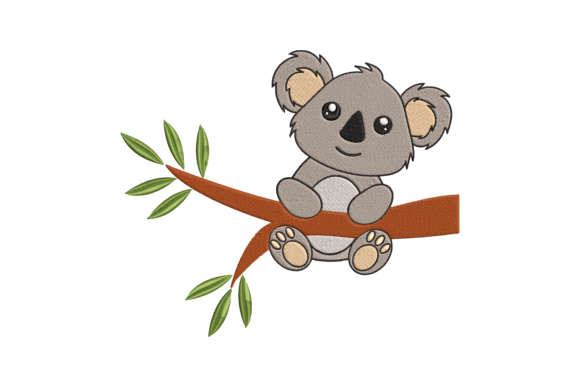 A Koala Looks out