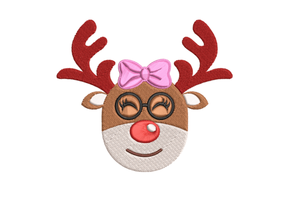 Deer Head with Glasses