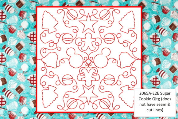 E2E Sugar Cookie Quilting