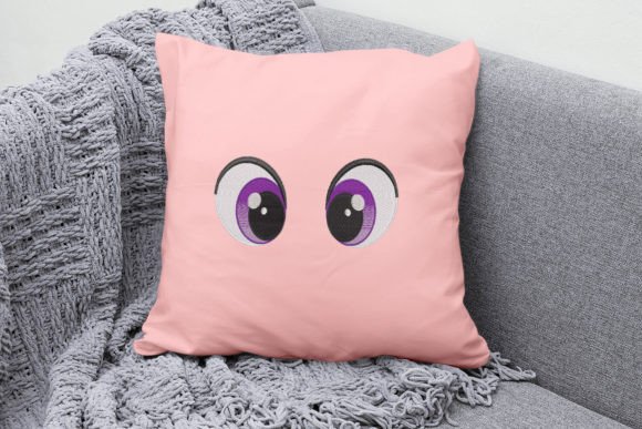 Gradient Cartoon Eyes