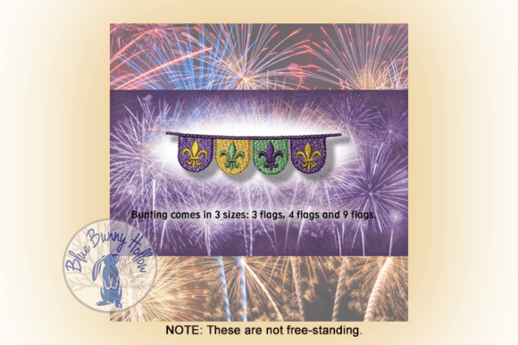 Mardi Gras Bunting