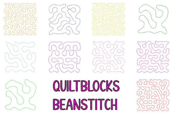 Quiltblock Patterns 2.6“ 67 Mm