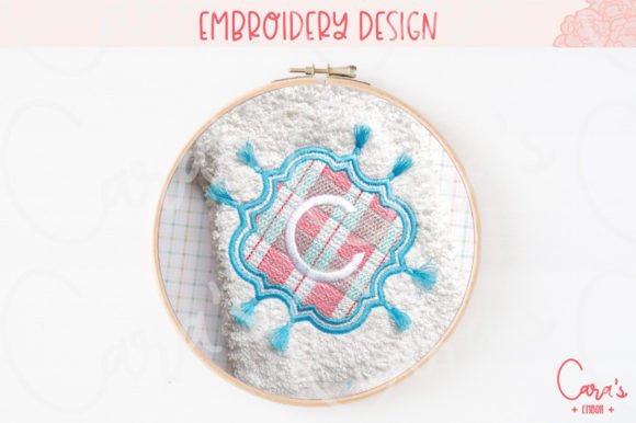 Towel Monogram Frame